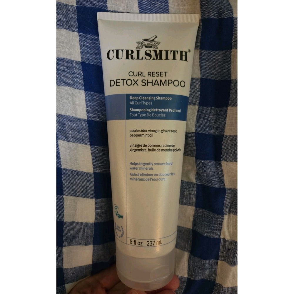 CURLSMITH CURL RESET DETOX SHAMPOO - 8 fl. oz New Sealed